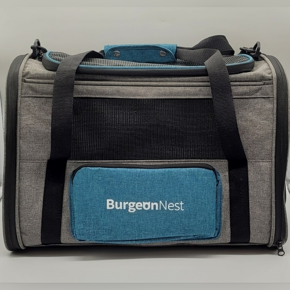 BurgeonNest Cat Carrier for Cats Dogs <20 lbs 17.7"L x 12"W x 12.5"H​​​